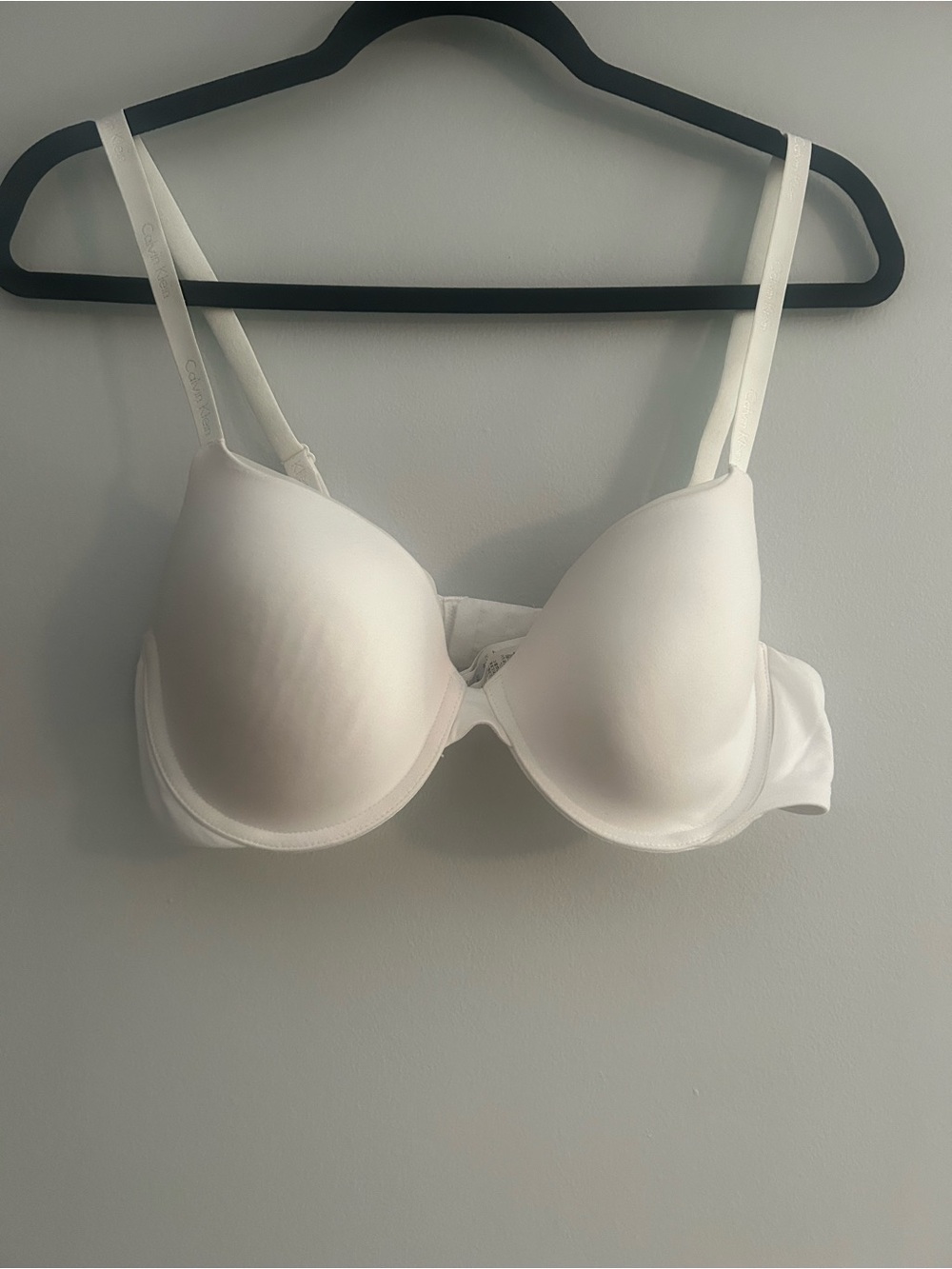 Calvin Klein White Padded T-Shirt Bra